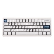 QK61 V2 Hot Swappable 60 Percent Mechanical Keyboard for Gaming and Typing with Backlight and VIA Pr