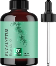 ▶$1 Shop Coupon◀  Pure Eucalyptus Essential Oil 4oz - Invigorating Eucalyptus Essential Oil for Diff