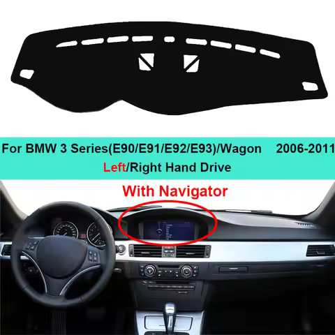 For BMW 3 Series E90 E91 E92 E93 Wagon 2006 2007 2008 2009 2010 2011 Car Inner Dashboard Pad Cover D