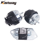 3PCS Engine Transmission Support Motor Mount Kit For VOLVO S60 S80 XC90 V70 XC70 D5244T4 Diesel 3068