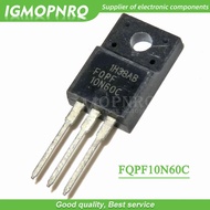 10pcs FQPF10N60C 10N60C 10N60 600V 9.5A MOSFET N-Channel transistor TO-220F new