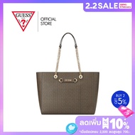 GUESS กระเป๋า รุ่น SG940524  FIDDLEWOOD TOTE BROWN สีน้ำตาล