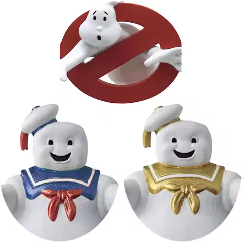 Ghostbuster Ghost Buster Raymond Stantz Stay Puft Marshmallow Man Model Building Blocks Bricks Toys 