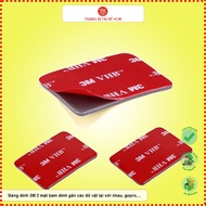 Super adhesive 3M VBH double-sided tape 5x3cm, Dashcam stickers, car and motorbike decorations, hang