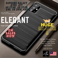 Samsung A71 2018 A8 Star A9 Star A9 2018 A9s Rugged Armor Carbon Fiber Phone Case Casing