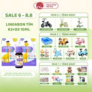 [SVIP] Vitamin LineaBon K2+D3 Supports Calcium absorption, 10ml bottle, Dropper form_nepshop1