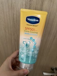 （5/27年到期）Vaseline Healthy Bright SPF50+ Extra Cooling Serum 冰涼身體防曬265ml
