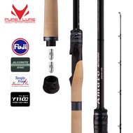PURELURE Amaro Pro 10-80g 8ft Spinning Rod For Bass High Carbon Long Throwing Fishing Rod In FUJI Ac