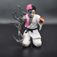 17CM Anime Figure Twelve Kizuki Akaza Repentance Doll PVC Warrior Action Figure Model Collection Chi