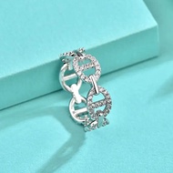GANGZHENGSHENG | 925 Pure Silver Pig Nose Design Ring