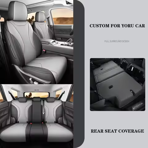 Custom Car Seat Cover For Nissan Qashqai J11 J12 XTrail T32 T31 Versa Altima Luxury Woman Man Gifts 