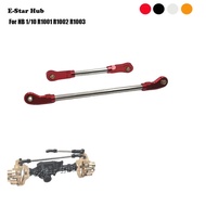 Front Axle Steering Rod Servo Rod for HB 1/10 R1001 R1002 R1003 Metal Upgrade Parts Rc Model Crawler