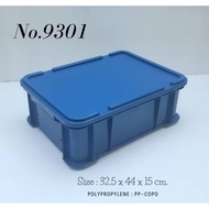 Solid Plastic Crate No.9301