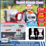 Senter Kepala DONY  25 WATT 25W Zoom Baru Laser led ZOOM/Senter Kepala Zoom/Senter Lampu Kepala Supe