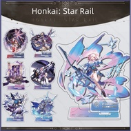 HT Honkai: Star Rail Figure Model Toy Stands Anime Plate Holder Arlan Asta Bailu Herta Bronya Home D