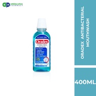 ORADEX ANTIBACTERIAL MOUTHWASH 400ML