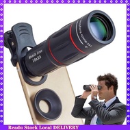 APEXEL Universal 18x25 Monocular Zoom HD Optical Cell Phone Lens Observing Survey 18X Telephoto Lens