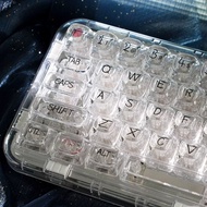 【Keycap Only】Ice Crystal Alice Keycap PC 120 Keys SSA Profile For Cherry MX Switch Mechanical Keyboa