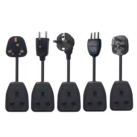UK AU EU 10/16A Great South Africa plug turn UK SOCKET Extension cord Pull line socket British stand