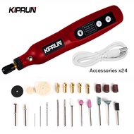 KIPRUN Grinder Tools, Cordless Rotary Tool,  3.7V Electric Cordless Drill Power Tools Grinder 15000r
