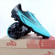 Promo Sepatu Bola Specs Hyperspeed FG Aqua Black Original BNIB 100%