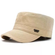 Hat Men's Flat Hat Short Brim Men's Hat Men's Peaked Cap