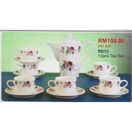 Giacomo rose delight, Tea set batu giacomo,