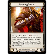 [Cold Foil] Flesh and Blood TCG  Dusk till Dawn DTD207 Ironsong Versus Legendary Cold Foil