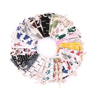[✅SG Ready Stock]Cotton Drawstring Gift Bag Wedding Christmas Sachet Storage Charms Jewelry Packaging Linen Bag