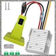 [feidan33.ph] 18V to 12V Step-Down Converter for  18V Power Wheel Battery Adapter DC 12V 20A 240W Bu