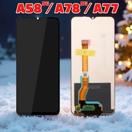 Display for OPPO A58 A78 5G A77 4G LCD Touch Screen Replacement CPH2483 CPH2495 CPH2339