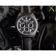 Classic Black Function Watch Men's TUD00R Full-function Business Watch Men's Multi-function Sports Chronograph