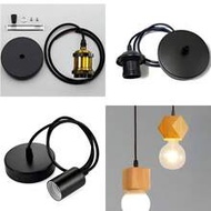 2pcs Vintage Lamp Base & Lamp Holder, Personalized Industrial Style E27 Lamp Base, Aluminum Lamp Hol