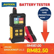 【Local Stock】AUTOOL BT360 12V 24V Car Motorcycle Battery Load Tester Good Or Bad Battery Auto Batter