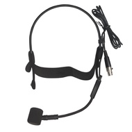 ไมโครโฟน Lavalier ชุดหูฟังพร้อมไมโครโฟน NTBD ไมโครโฟนปกคอตั้ง Headworn สำหรับ GLXD4 QLXD4 SLX24