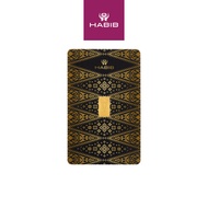 HABIB 3g Bundle (1g x 3pcs) 999.9 Gold Bar Manufactured By LBMA Goods Delivery Refiner