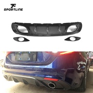 Carbon Fiber Giulia Rear Bumper Lip Diffuser for Alfa Romeo Giulia Sport Sedan 4-Door 2016- 2019