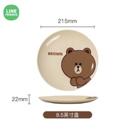 Just order] (A0158) Official Line friends dinnerware 8.5 9.75 plate