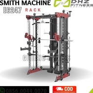 READY STOK NEW Alat olahraga multi gym Smith machine E6247 DHZ