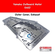 Original Exhaust Outer Cover E40J Yamaha Outboard Motor - 6F5-41113-A0-1S