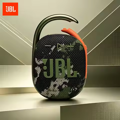 JBL Clip 4 Outdoor camping bonfire party audio equipment. Easy to wear. Minimalist design. Dynamic b