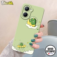 Case Realme C33 Casing Realme C33 Eksotik Silikon Cute Dino Aksesoris Handphone Kesing Cover Mika Ha