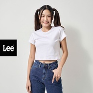 LEE เสื้อยืดแขนสั้นผู้หญิง คอลเลคชั่น Lee Pink รุ่น LE F324WTSSN23