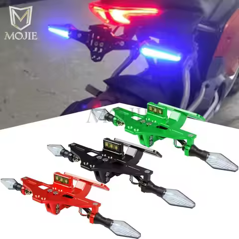 For Yamaha WR 125 WR125X WR125R XJ6N XJ6DIVER XJ550 XJ650 XJ600 Universal Motorcycle Rear License Pl