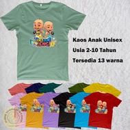 KIDS WORLD STORE Children's T-shirts Ages 1-10 Years UPIN IPIN JENG JENG T-shirts for children