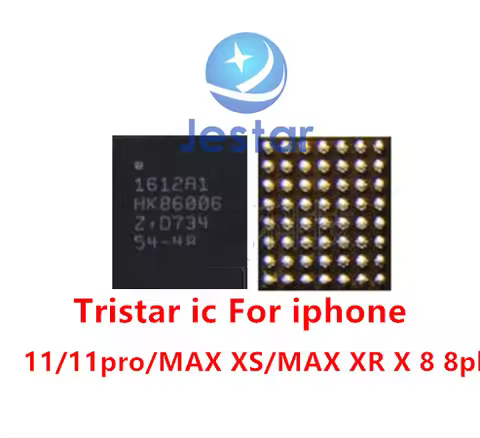 5-30pcs/lot 1612A1 U2 usb Tristar Hydra charger charging ic 56pins for iphone 11/pro/MAX XS/MAX XR X
