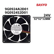 Sanyo/Sanyo 9G0924A2D01 9G0924S2D01 9232 Inverter Cooling Fan