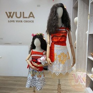 Ocean Romance-Princess Mona Next Day Delivery Invoice WULA Ula Halloween Dress Up Moana Princess Dis