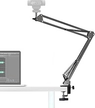 Acetaken Logitech Webcam Mount, Clamp Mount Suspension Scissor Tripod Stand Holder for Logitech Webc
