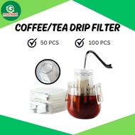 100pcs coffee drip bag empty - Coffee Drip Filter Paper Dripper For Rebrandin TEA DRIP COFFEE DRIP